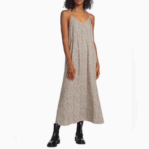 Jenni Kayne Leopard Print Maxi Slip Dress – Size Large – ’90s-Inspired Chic - Picture 5 of 12